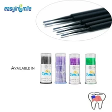 Dental Microbrush Micro Applicator Tips Micro Brush Regular/Fine/ultrafine 100Pc