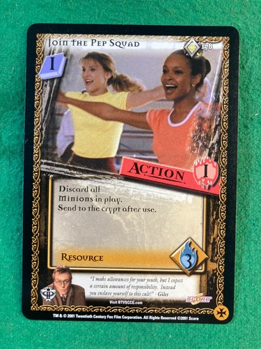 BUFFY THE VAMPIRE SLAYER CCG - (PERGAMUM PROPHECY, LE) SINGLE RARE CARDS - Picture 24 of 51