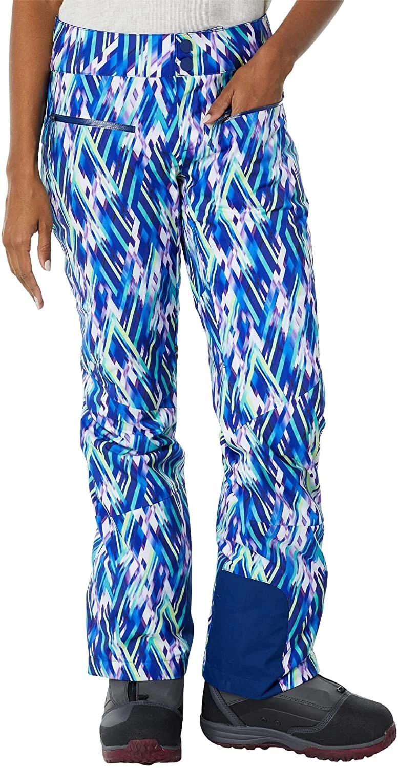 Obermeyer X7208 Women's Blue/Multi Cosmic Ray Bliss Sky Pants Size 14