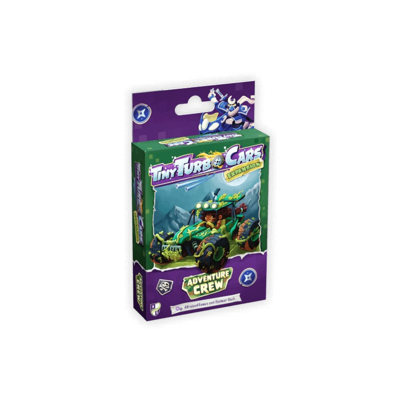 Команда приключений на крошечных турбо-автомобилях (английская версия)