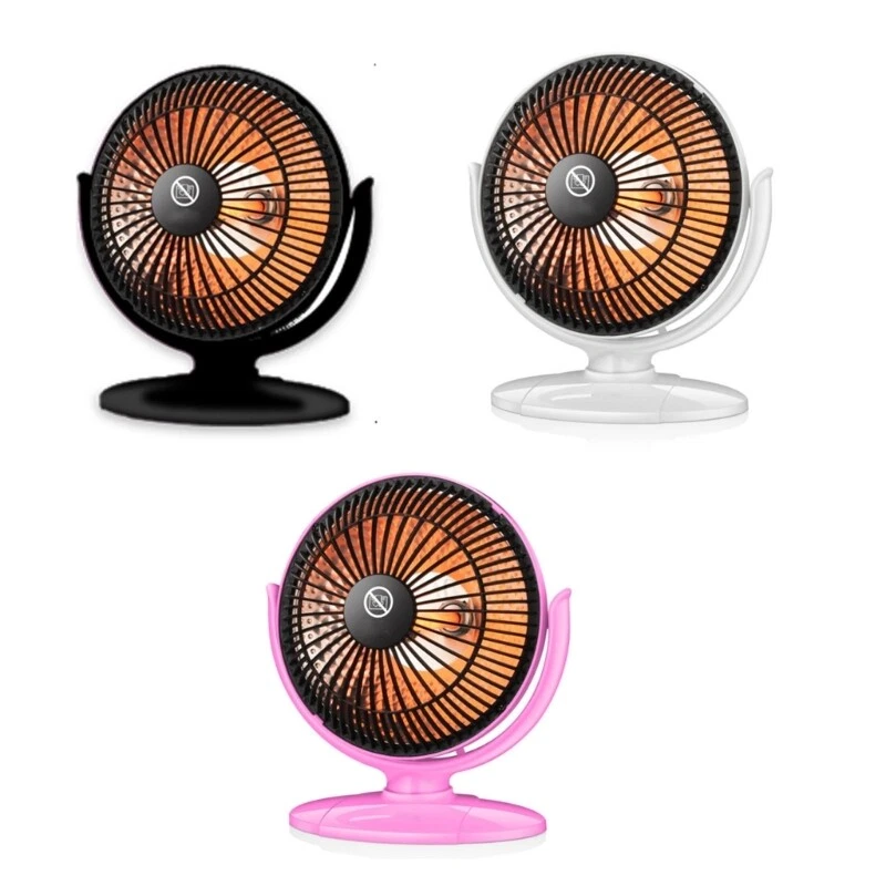 Fan Heater Quartz Tube Heating Warm Air Blower Home Office Warmer for  Winter | eBay