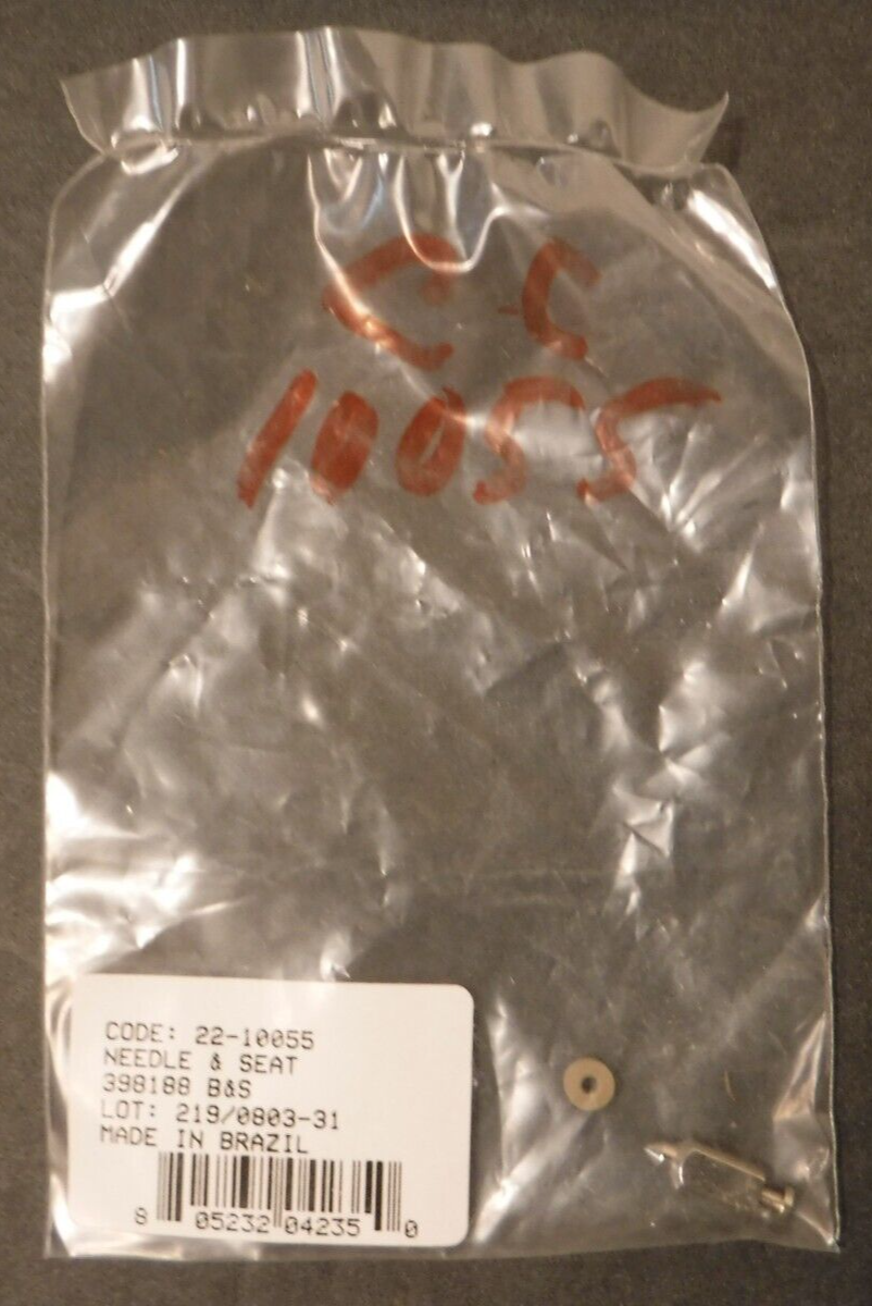 Rotary Power Equipment Service Part Needle & Seat 10055/ Replace B&S