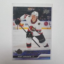 2023-24 UD Extended Young Guns Roby Jarventie Rookie RC #705 Ottawa Senators