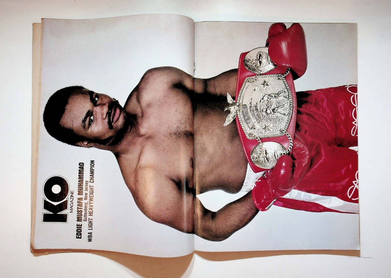 1981 June KO Knockout Boxing Magazine Marvin Hagler Mustafa Muhammad Spinks - 画像3/7