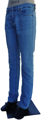 NEU 35/34 36/32 36/34 38/32 HUGO BOSS DELAWARE3-1 TURQ AQUA JEANS SLIM 50473665