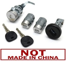 New Lockcraft 4-pc Door Ignition Tg Lock Cylinder Set For 07-13 Silverado Sierra