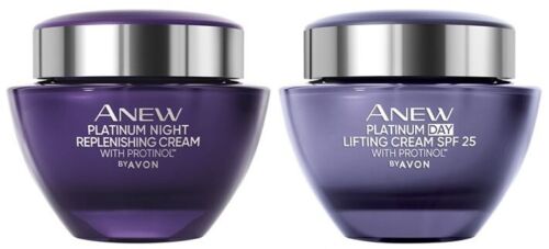 Avon Anew Platinum Tag - Nachtscreme Set (50ml + 50 ml)