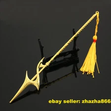 1/12 8.66'' Sea Spear Halberd For 6'' Action Figure Custom Weapon Model