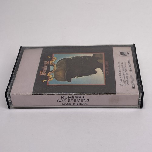 Cat Stevens, Numbers (Audio Cassette Tape, 1975) Canada Import, Black Cart - Picture 3 of 10