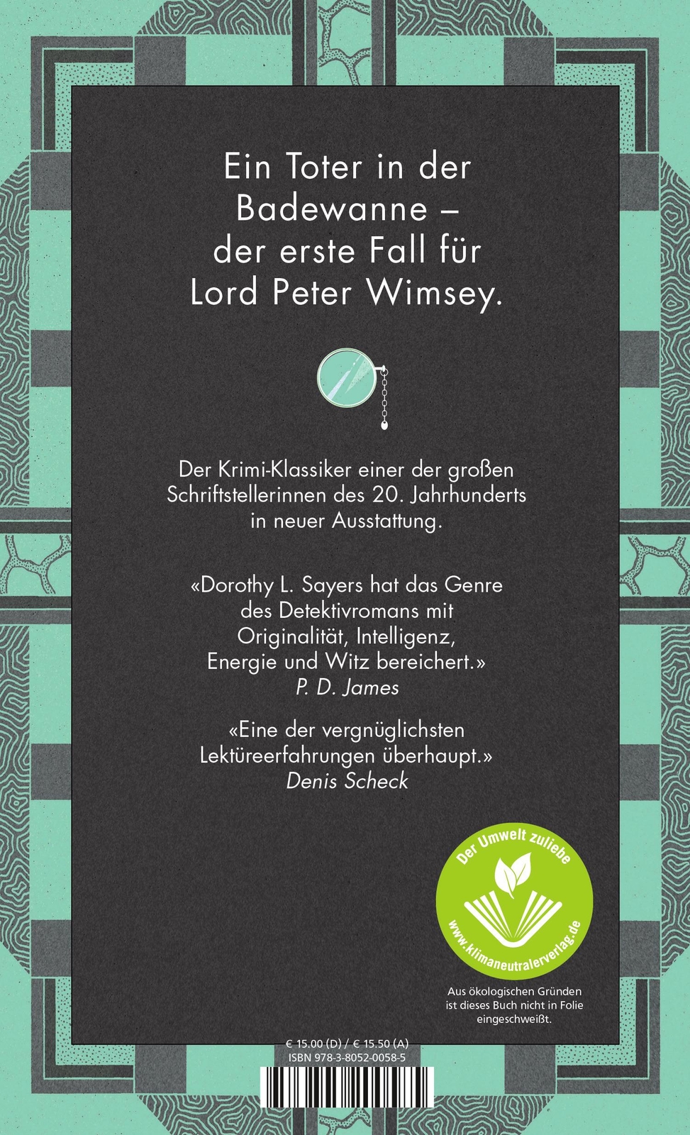 Thumbnail - Dorothy L. Sayers / Ein Toter Zu Wenig9783805200585