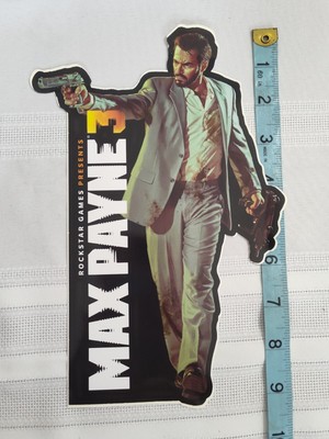 Max Payne 3 Promotional Decal, Sticker, UFE Rockstar Games