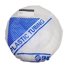SMC TU0604C-33 Clear Polyurethane Tubing, ø6mm OD, ø4mm ID, 0.8MPa, 100ft
