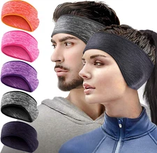 Winter Ear Warmer Head Band Sports Sweatband Fleece Ski Ear Muffs for Women Men
