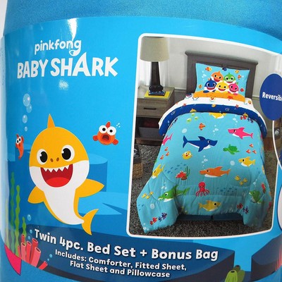 shark comforter twin