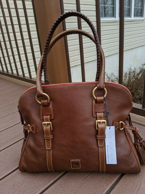dooney & bourke florentine leather satchel stores
