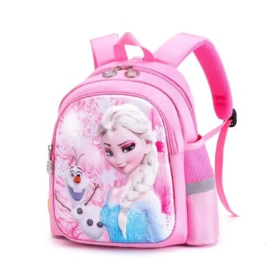 Cute Kindergarten Schoolbag Cartoon Elsa Bagpack Shoulder Bag Girl Boy Handbag