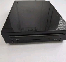 Nintendo Wii Video Game Console Home System RVL-101 GameCube Black 12 Volt