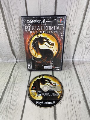 Mortal Kombat Deception (PlayStation 2 PS2, 2004, Black Label) Disc Only TESTED
