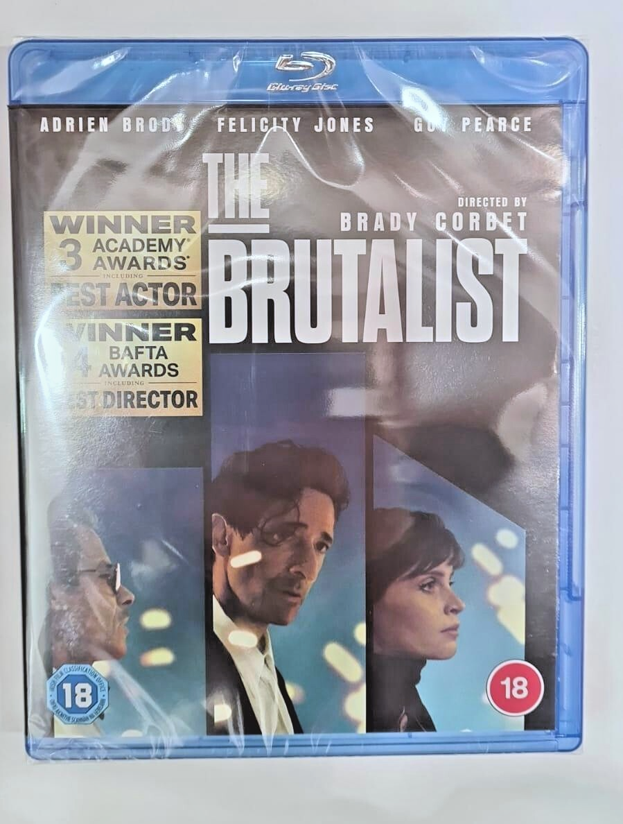 BLU-RAY  THE BRUTALIST     BRAND NEW SEALED UK STOCK