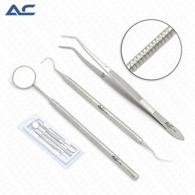 Azatek Dental Teeth Cleaning Kit Tooth Scraper Tools Floss Plaque Remover Care