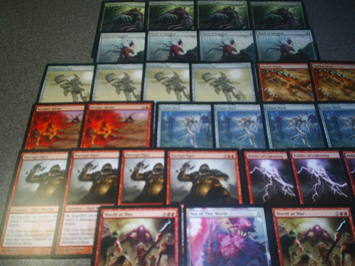 MTG Magic ANNIHILATOR DECK World at War Hand of Emrakul Ulamog's Crusher  LOT
