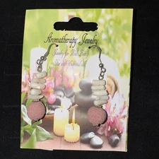 Aromatherapy Earrings Jewelry For Well Being Use Your Favorite Essential Oil