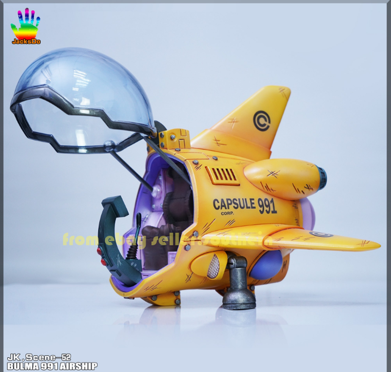 JacksDo Locomotive JK Bulma 991 Spaceship Seven Dragon Ball