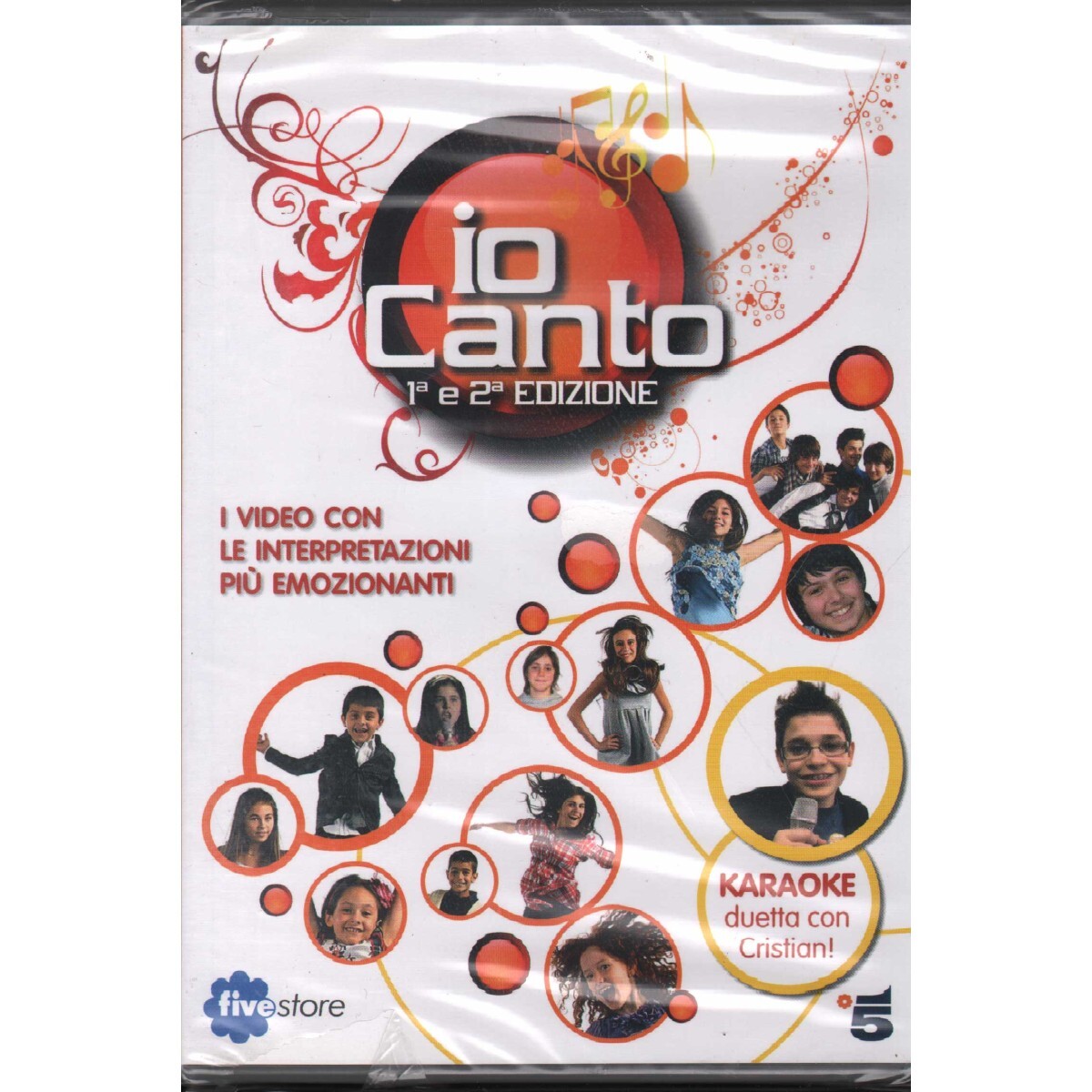 Various DVD Io Canto 1, 2 Edition Fivestore ‎– RTI1037 Sealed