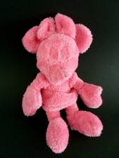 *. DOUDOU PELUCHE DISNEY NICOTOY SOURIS MINNIE TOUT ROSE UNI EXCELLENT ETAT