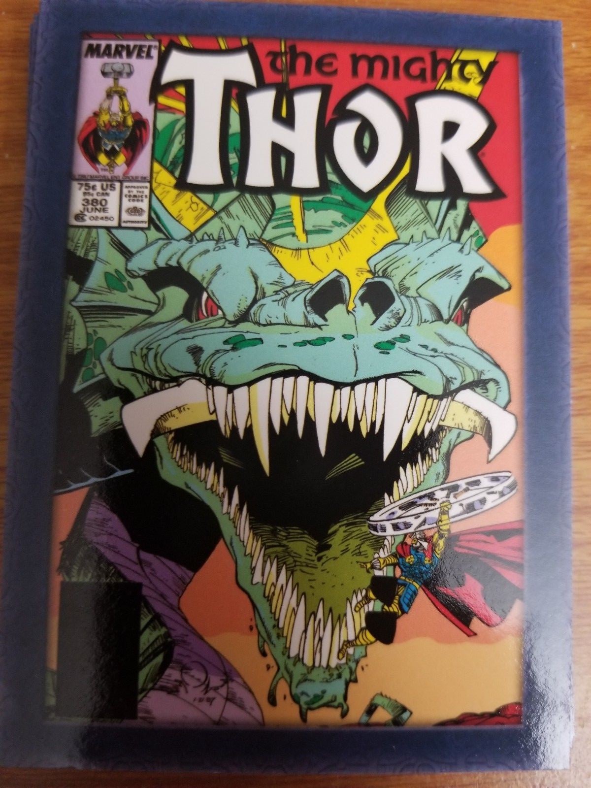 2011 Upper Deck Thor Movie #T9 Comic Covers Thor #380 Card