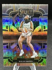 2024 Panini Select WNBA - Concourse Silver Prizm #10 Kalani Brown