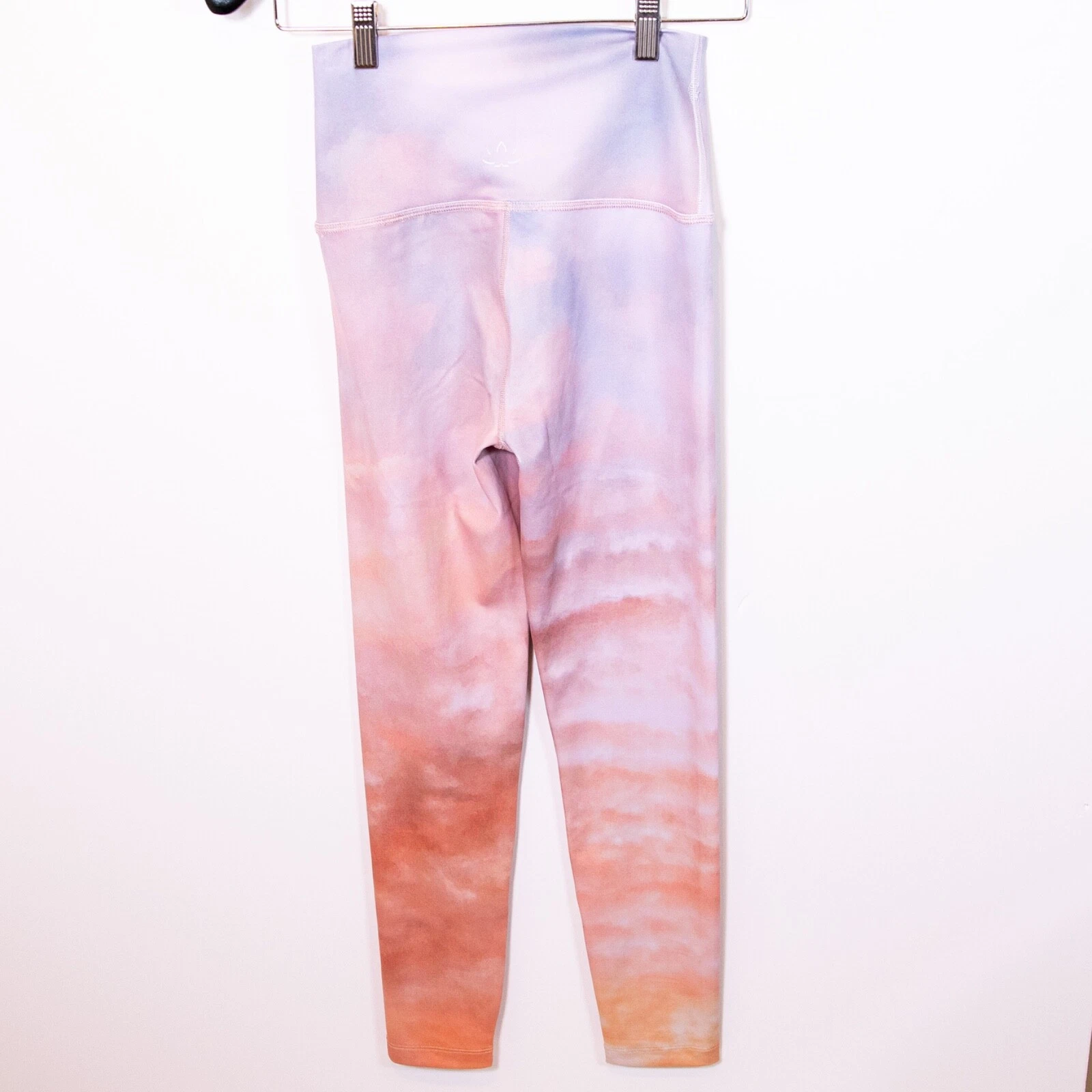 beyond-yoga olympus high waisted midi sunset leggings