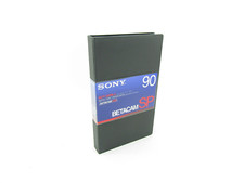 Sony Betacam SP BCT-90MLa Broadcast Master Metal Videocassettes Tapes