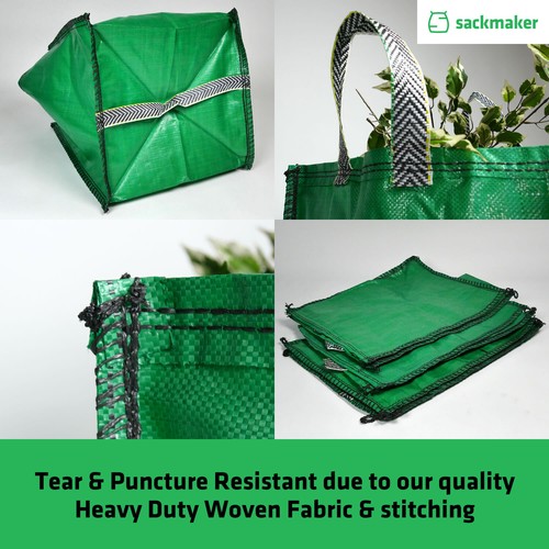 Garden Waste Bags - 120 Litre - 1 to 5 Sacks - PREMIUM GRADE - PRO Bag - Picture 3 of 10