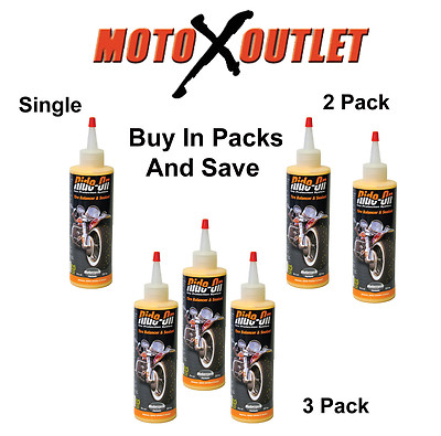 Ride-On Scellant Pour Pneus Moto - Lot De 3 Bouteilles - Répare Et Prévient Les Crevaisons