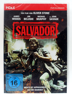 Salvador - Bürgerkrieg, Kriegsfilm Reporter - Oliver Stone, James Woods, Belushi