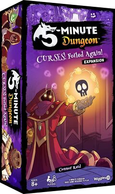 Curses Foiled Again Game Expansion For 5 Minute Dungeon Board Game