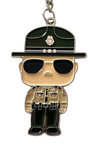 Tennessee Highway Patrol Funko Pop Mini State Trooper Challenge Coin KEYCHAIN V1 - Picture 2 of 4