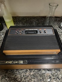 TESTED Working Atari 2600 Woodgrain Bundle 4-Switch Console And Accessories
