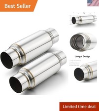 Exhaust Resonator 3 Inlet 3 Inlet 3 Outlet 12 Overall Length Muffler Res...