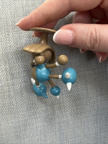 Hitmontop Pokemon Figurina Vintage Da Collezione Tomy Rara 1999 - Foto 3 di 8