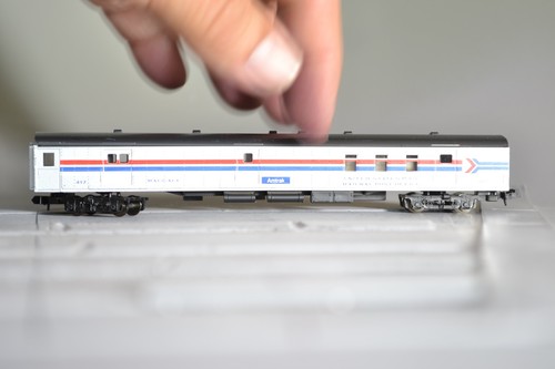 80626 ESCALA N RIVERROSSI AMTK AMTRAK EQUIPAJE COCHE ROPO | Condition: Used