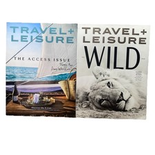 Lot 2 Travel + Leisure Magazine March April 2026 Travel Destinations Wild Issue