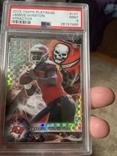 2015 Topps Platinum Rookies Jameis Winston #101 PSA 9 MINT XFRACTOR