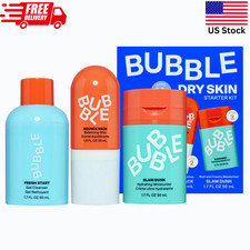 Bubble Skincare 3-Step Hydrating Routine Normal to Dry Skin Set of 3