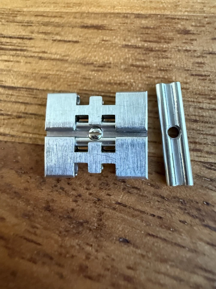 HERMES Perfil Genuino Eslabón Correa Reloj Pulsera Piezas Foto 2 de 4