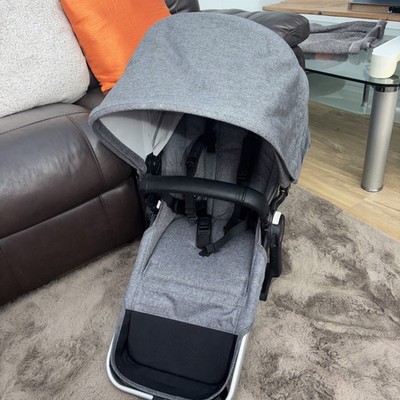 Bugaboo Donkey 3 DUO KOMPLETT ERWEITERUNGSSET grau melange  