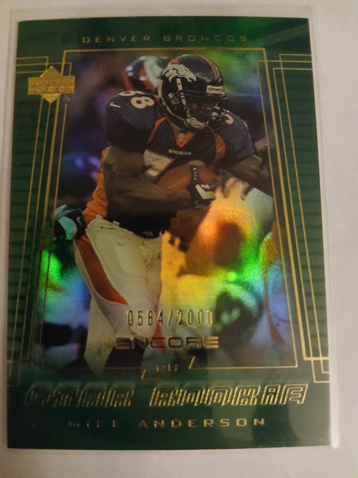 Mike Anderson Upper Deck Encore #278 Base