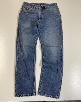 Vintage Lee Denim Jeans 30x30 Made In USA Workwear Normcore Dad 90s