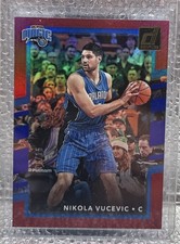 2017-18 Donruss Base Blue Red Holo Laser Nikola Vucevic SSP #11/15